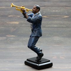 ミュージシャン スタチュー トランペット奏者 ボビーの画像