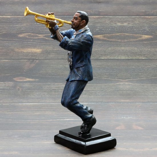 ミュージシャン スタチュー トランペット奏者 ボビー画像
