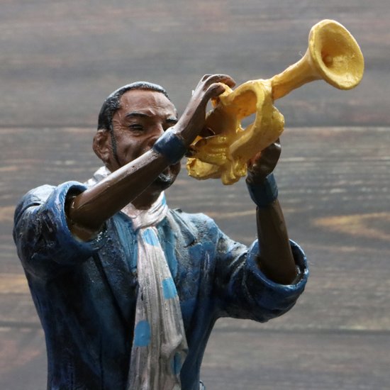 ミュージシャン スタチュー トランペット奏者 ボビー画像