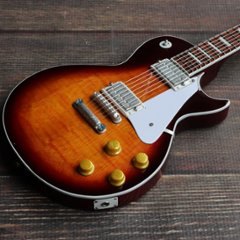 Musical Story 1/3 ミニチュア 楽器 ギター レスポール スタンダード タイプ 60s ICE TEA スタイル 画像