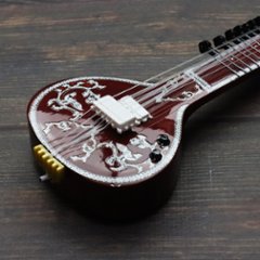 Musical Story 1/4 スケール ミニチュア 楽器 シタール画像