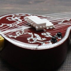 Musical Story 1/4 スケール ミニチュア 楽器 シタール画像