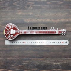 Musical Story 1/4 スケール ミニチュア 楽器 シタール画像