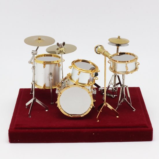 ミニチュアドラム 1/14 スケール アクリルカバー付き画像