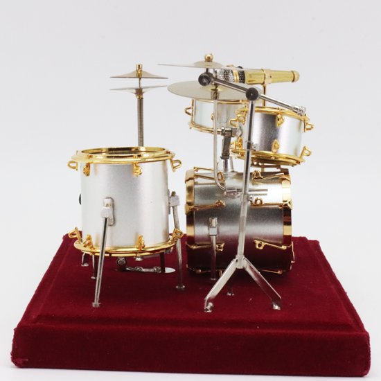 ミニチュアドラム 1/14 スケール アクリルカバー付き画像