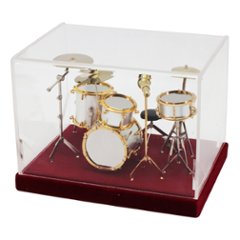 ミニチュアドラム 1/14 スケール アクリルカバー付きの画像