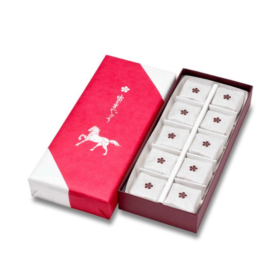 ＜予約12/18以降発送＞山田屋まんじゅう10個入　御年賀干支特別包装商品画像