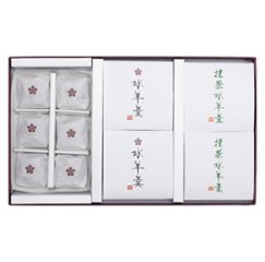 山田屋まんじゅう・水羊羹・抹茶水羊羹セット１の画像