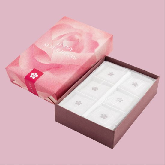 (母の日ギフト4/24発送開始)山田屋まんじゅう化粧箱６個入（密封包装）画像