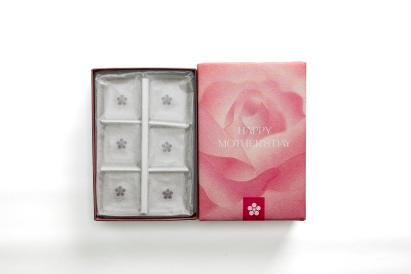 (母の日ギフト4/24発送開始)山田屋まんじゅう化粧箱６個入（密封包装）画像