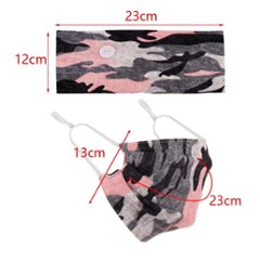耳にかけないマスク 耳が痛くない マスク バンド　ヘアバンド　バンダナ ヨガ スポーツ に画像