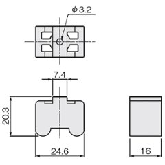 アトムリビンテック　ＡＴＯＭ　ＨＲ－３８５　固定ブロック画像