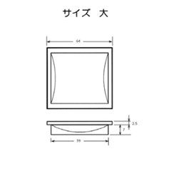 ホームウッド ＨＷ－６９ シデ両チリ落角引手画像