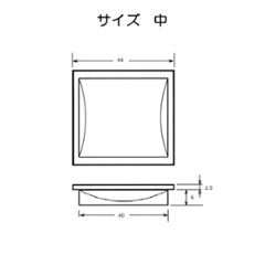 ホームウッド ＨＷ－６９ シデ両チリ落角引手画像