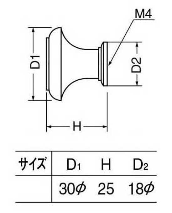 シロクマ 白熊 ＫＢ−５９ アルバツマミ パールニッケル・ブラック画像