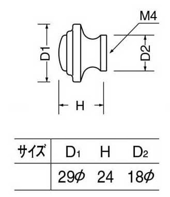 シロクマ 白熊 ＫＷ－１４ アルザスツマミ チーク画像