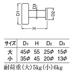 シロクマ 白熊 Ｇ－３ ラジアルフック クローム画像