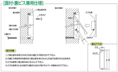 シロクマ 白熊 ＭＺ－７ 長角形掘込引手 ホワイトブロンズ ・アンバー塗装・純金色・仙徳 サイズ９３画像