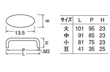 シロクマ 白熊 ＨＢ－９ 真鍮ダエンハンドル 純金色・クローム 画像