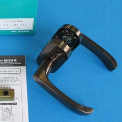 川口技研 ＧＩＫＥＮ レバーハンドル Ｊレバー ＪＬ−２４−４Ｋ−Ｂｒ 表示錠 ブラウン バックセット３５ｍｍ・５０ｍｍ・６０ｍｍ画像