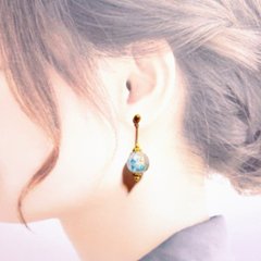 【選べる金具】トゥインクル♡ハンドメイドピアス・イヤリング画像