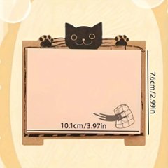 【全4種】脱力系 猫の付箋画像