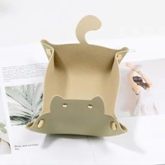 折りたたみ猫トレー(ベージュ)の画像