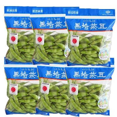 【8月上旬～出荷】黒埼茶豆250ｇ×6袋の画像