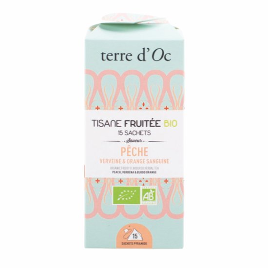 有機ピーチ、バーベナ、オレンジ 15包入り画像