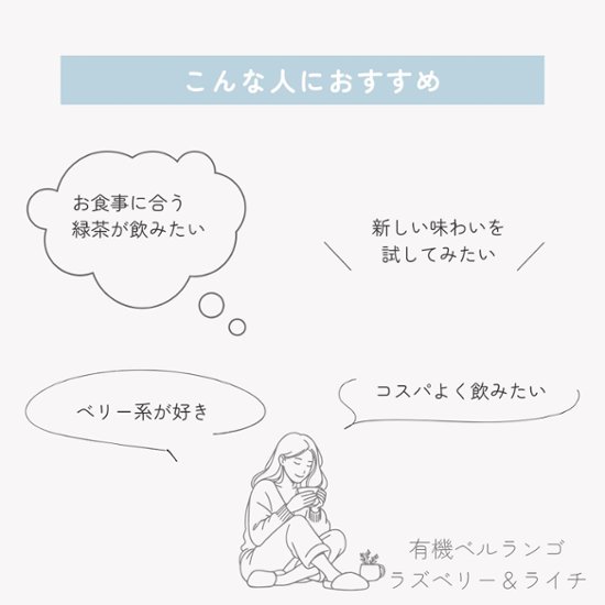 母の日におすすめ　有機ベルランゴ　ラズベリー＆ライチ画像