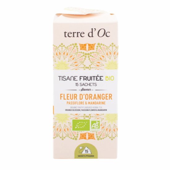 有機オレンジブロッサム、パッションフラワー、マンダリン 15包入り画像