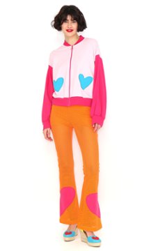 メッシュパンツ オレンジ - アガタ・ルイス・デ・ラ・プラダ（PANTALON NARANJA CALADO - Agatha Ruiz de la Prada）の画像