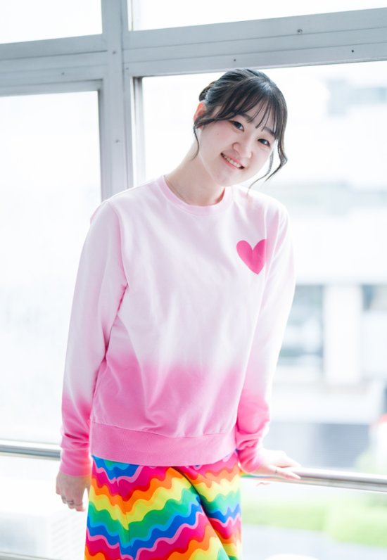 グラデーショントレーナー ピンク - アガタ・ルイス・デ・ラ・プラダ（SUDADERA ROSA DEGRADADO - Agatha Ruiz de la Prada）画像