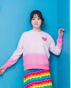 グラデーショントレーナー ピンク - アガタ・ルイス・デ・ラ・プラダ（SUDADERA ROSA DEGRADADO - Agatha Ruiz de la Prada）画像