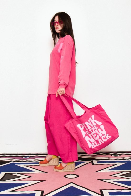 アガタ×カラー ロングTシャツ ピンク  - アガタ・ルイス・デ・ラ・プラダ（CAMISETA AGATHA X COLORS FUCSIA - Agatha Ruiz de la Prada）画像