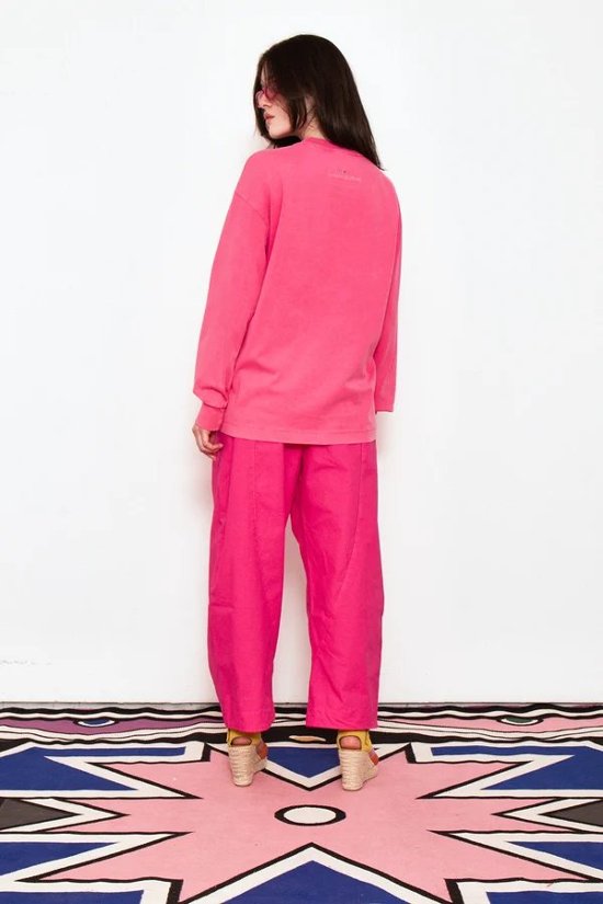 アガタ×カラー ロングTシャツ ピンク  - アガタ・ルイス・デ・ラ・プラダ（CAMISETA AGATHA X COLORS FUCSIA - Agatha Ruiz de la Prada）画像