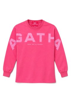 アガタ×カラー ロングTシャツ ピンク  - アガタ・ルイス・デ・ラ・プラダ（CAMISETA AGATHA X COLORS FUCSIA - Agatha Ruiz de la Prada）の画像