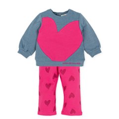 ハートトップス＆ボトムス ブルー アガタ・ルイス・デ・ラ・プラダ　(BOLÍGRAFO GIRL SET INDIGO - Agatha Ruiz de la Prada)画像