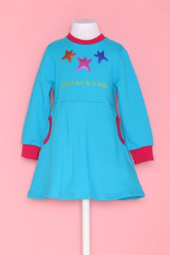 カラーデイズワンピース ターコイズ アガタ・ルイス・デ・ラ・プラダ　(COLOR DAYS DRESS TURQUOISE - Agatha Ruiz de la Prada)の画像