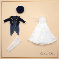 Galumドレスコレクション-25　セーラーカラージャケットドレスセット(22cmサイズ) の画像