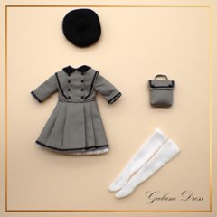 Galumドレスコレクション-6　セーラーカラーワンピースドレスセット(22cmサイズ) の画像