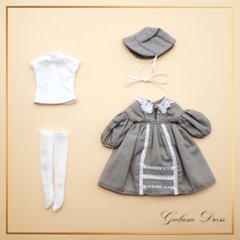 Galumドレスコレクション-10　ドロップショルダーワンピースドレスセット(22cmサイズ) の画像