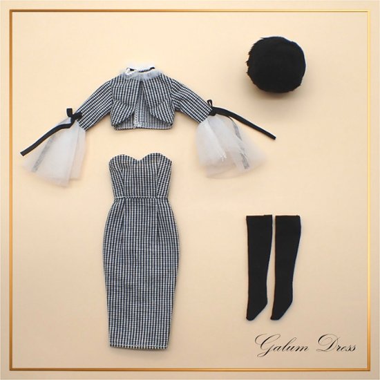 Galumドレスコレクション-29ND　ボレロツーピースドレスセット(27cmサイズ) 画像