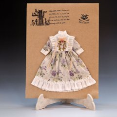 『花柄刺繍ワンピース（ムラサキ）』（ネオ）の画像