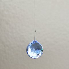 「SWAROVSKI」サンキャッチャーボール30mm（ミディアムサファイア）の画像