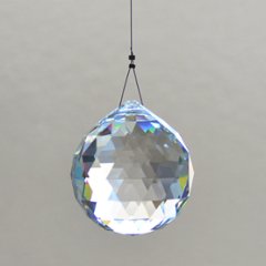 「SWAROVSKI」サンキャッチャーボール50mm（クリア）の画像