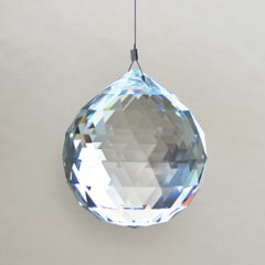 「SWAROVSKI」サンキャッチャーボール70mm（クリア）の画像