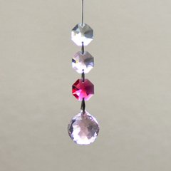 「SWAROVSKI」サンキャッチャーボール3連（ロザリン）の画像