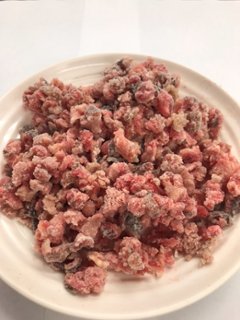 🐮 牛タン皮－粗挽きミンチ＜アメリカ産・非加熱＞【１㎏】（500ｇ×2）の画像