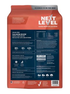 422-（ネクスト レベル）🐈CATフード_サーモンリバー・スキン＆コート＜グレインフリー＞【6.8 ㎏】🐟🐓画像